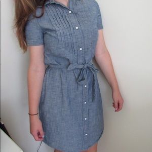 Girls Land’s End jean dress